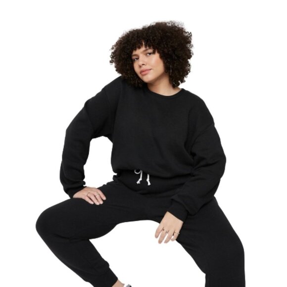 NWT Women's Plus Size Sweatshirt - Wild Fable - 1X - Picture 2 of 7